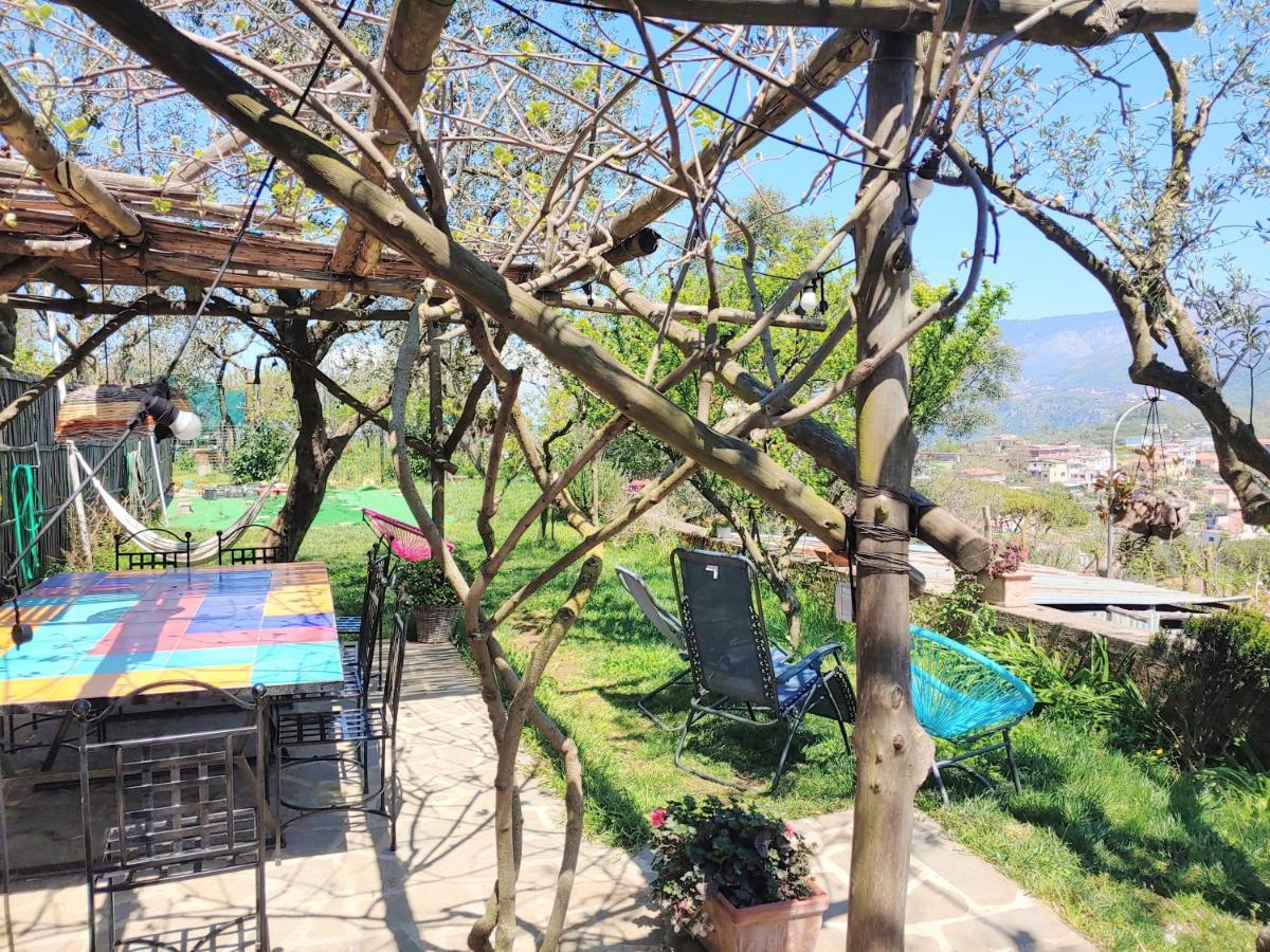 Amalfi Coast, Positano, Sorrento, Capri, Garden, Villa Carcara Colli di Fontanelle Dış mekan fotoğraf