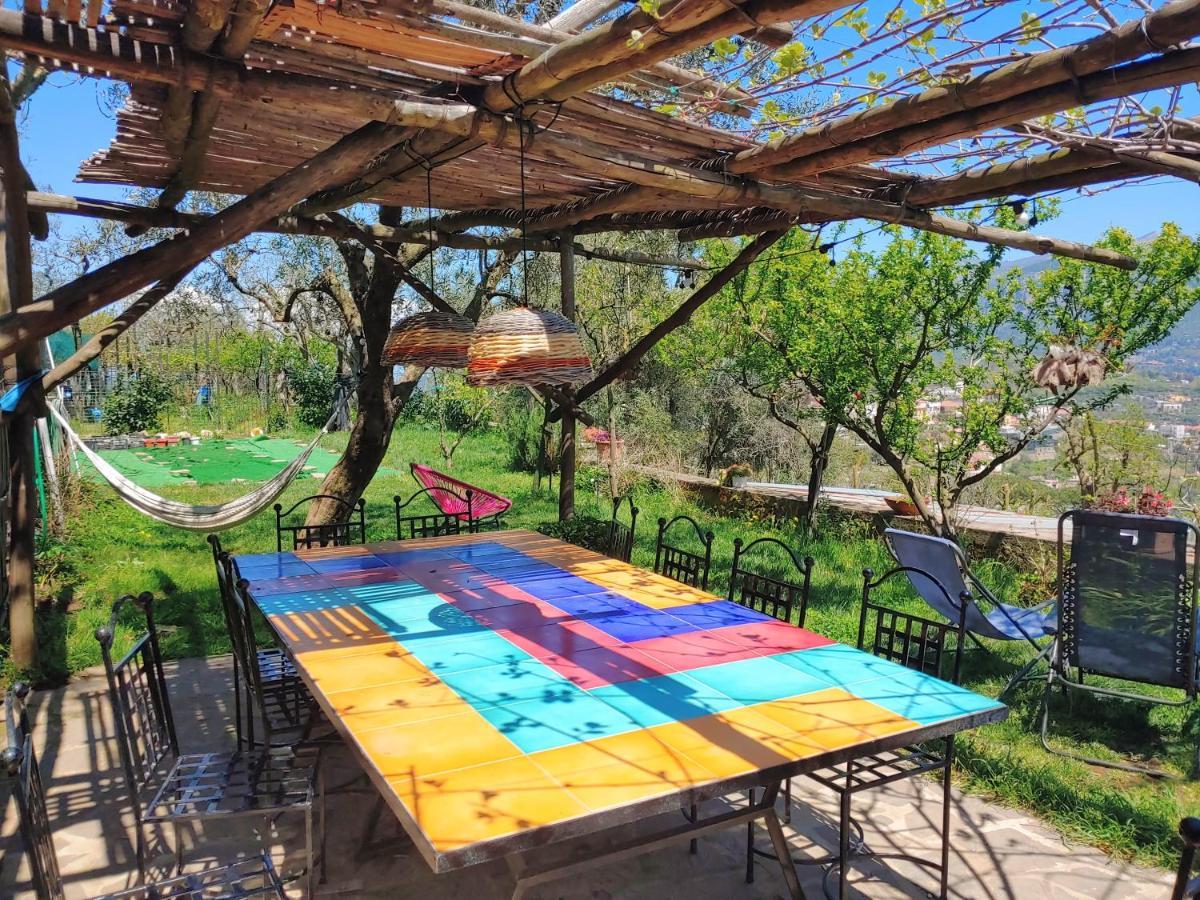 Amalfi Coast, Positano, Sorrento, Capri, Garden, Villa Carcara Colli di Fontanelle Dış mekan fotoğraf