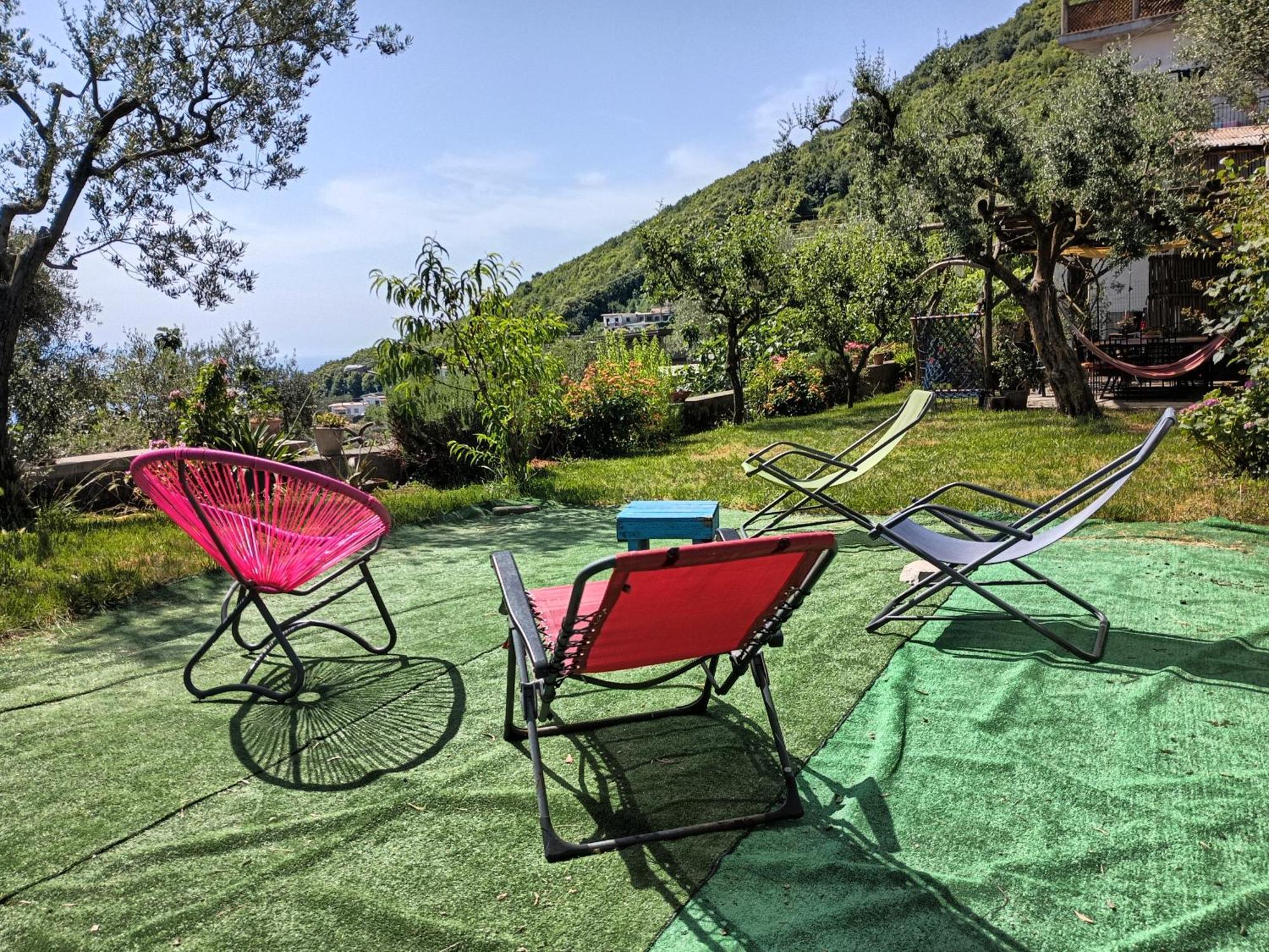 Amalfi Coast, Positano, Sorrento, Capri, Garden, Villa Carcara Colli di Fontanelle Dış mekan fotoğraf